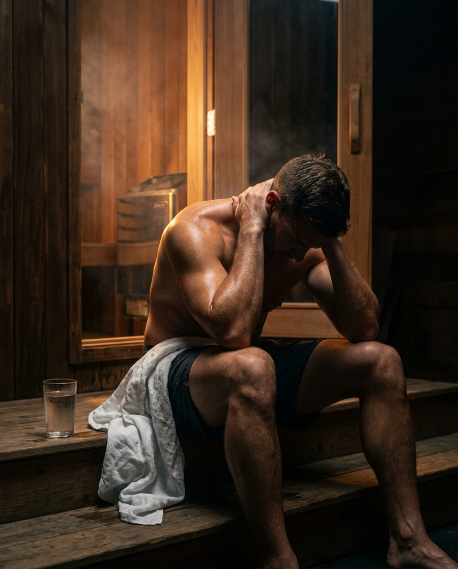 Sauna session