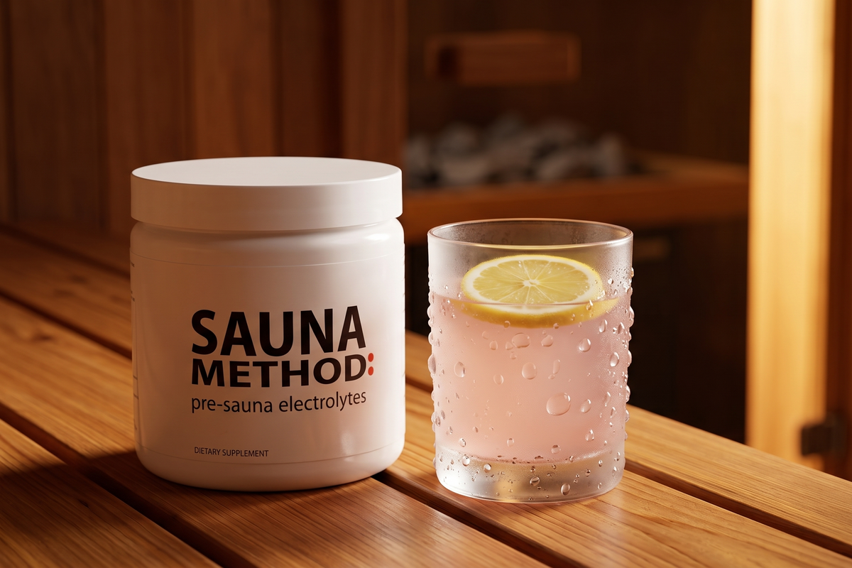 Sauna Method on cedar sauna bench