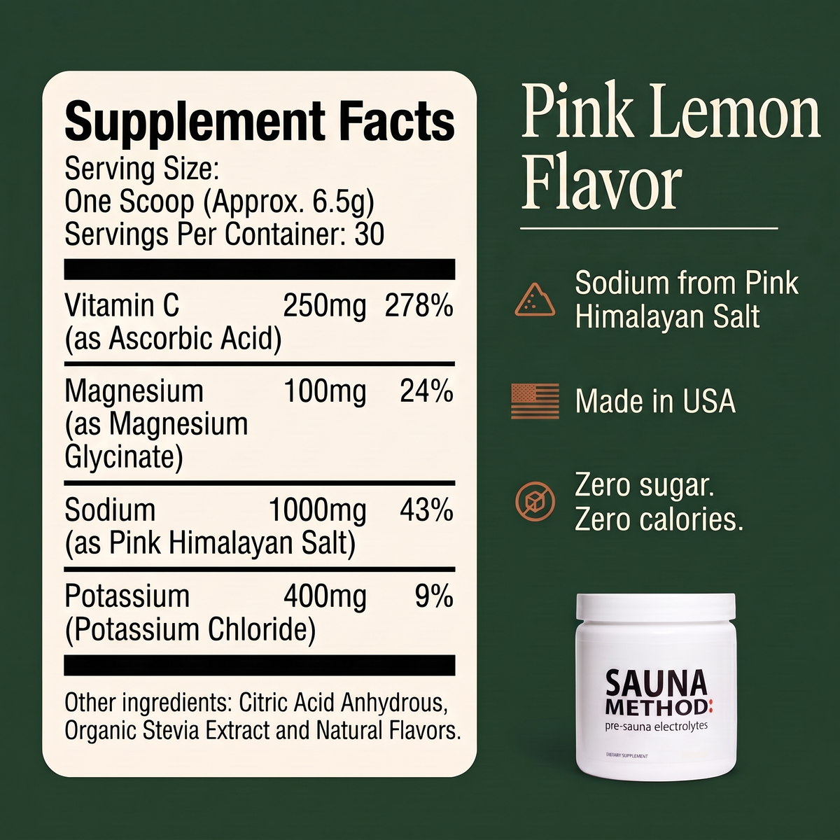Sauna Method Electrolytes