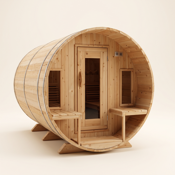 Tranquility Barrel Sauna